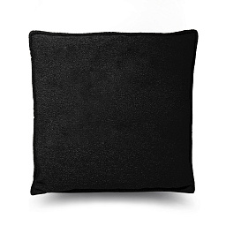 Подушка декоративная 180037699 (букле черное)