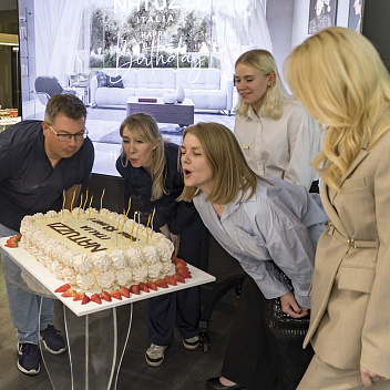 Нам 13 лет! День рождения салона Natuzzi в Иркутске!
